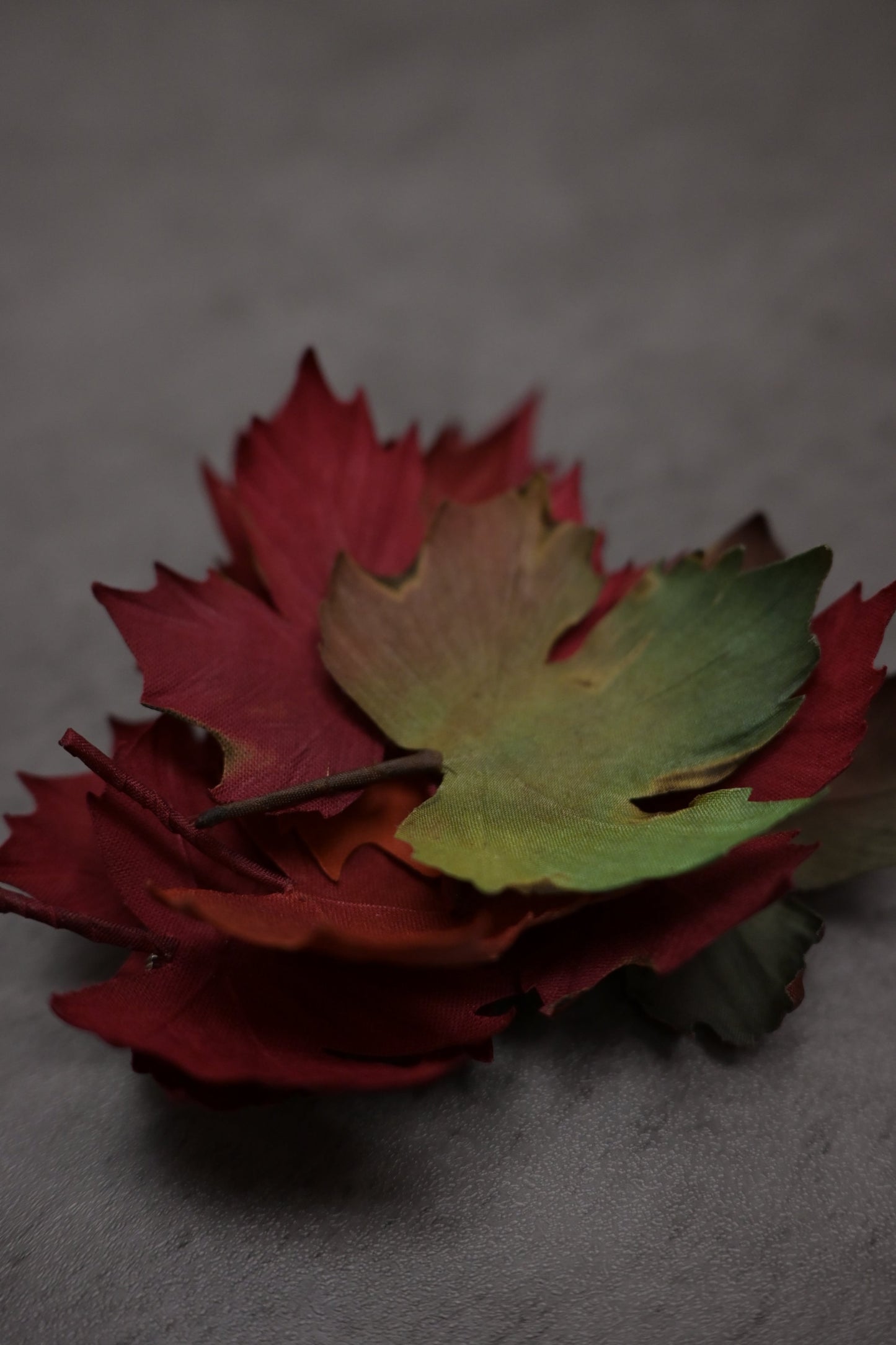 秋至｜紅葉心口針